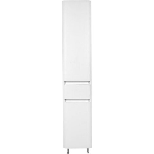 StyleLine Style Line Шкаф пенал Style Line Атлантика Люкс Plus 35 ЛС-00000694 с бельевой корзиной Белый