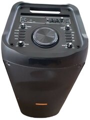 Колонка акустическая портативная комбоусилитель (Караоке) TWS XI.0V /2 микрофона/bluetooth/TWS/ AUX/Usb/FM/TF card/Аудио вход/пиковая мощность 10000W