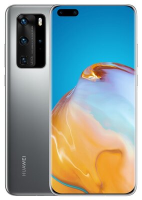 Смартфон HUAWEI P40 Pro 8/256 ГБ Global, Dual nano SIM, серебристый