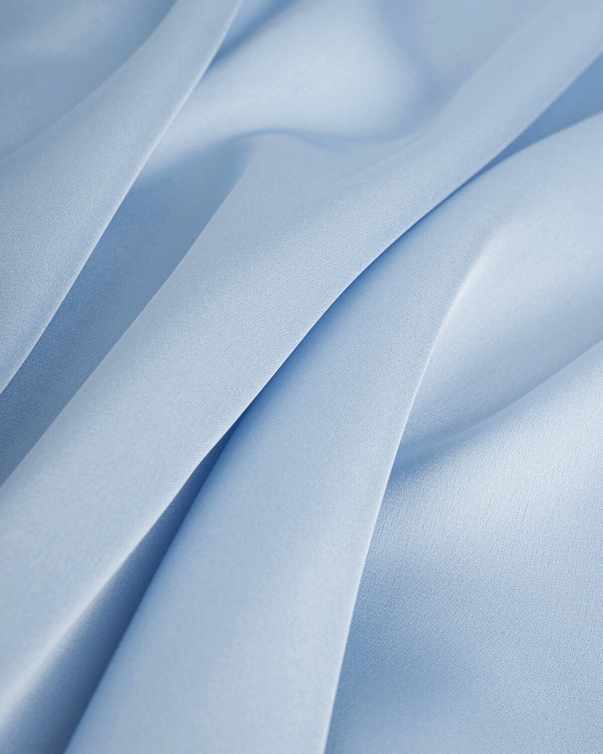 Ткань для шитья и рукоделия Шелк-стрейч "Бавария" 1 м * 150 см, голубой 006