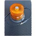 Мигалка светодиодная оранжевая с магнитом JCB 3/4CX с микро штеккером