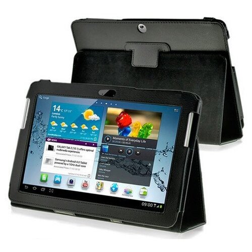 фото Чехол-обложка mypads для samsung galaxy tab 2 10.1 p5100/p5110 с мульти-подставкой черный