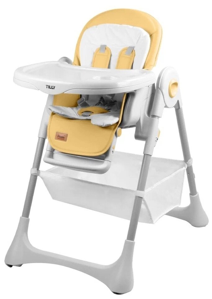 Стульчик для кормления BABY TILLY Picnic T-654 Yellow