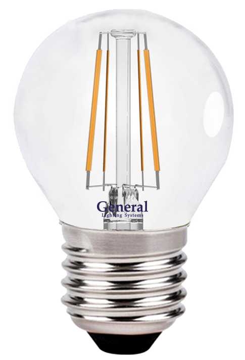Лампа Филамент GLDEN-CS-8-230-E27-4500 GNRL RSP 1/10/100