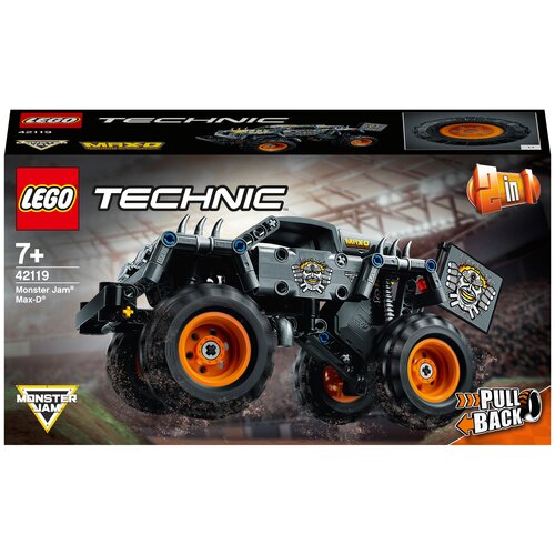 Конструктор LEGO Technic 42119 Monster Jam Max-D, 230 дет. монстр джем машинка