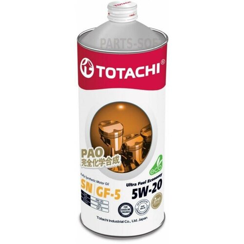 TOTACHI 11501 TOTACHI Ultra Fuel 5W20 (1L)_масло моторн.!\API SN, ILSAC GF-5, Ford WSS-M2C945-A, Chrysler MS-6395