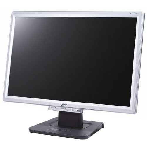 19 Монитор Acer AL1916W, 1440x900, 75 Гц, TN, серебристый/черный