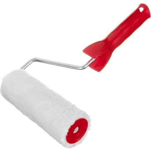 Велюровый бесшовный белый валик Петрович 240мм, ворс 4-5мм П118-240 4100002836