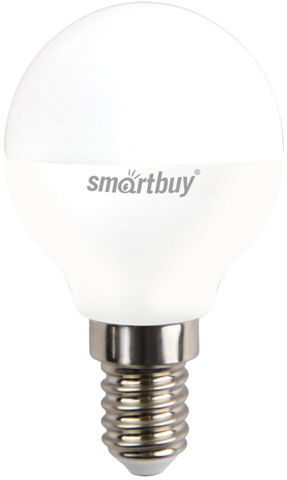 Светодиодная лампа Smartbuy шар P45 E14 12W (960 lm) 4000К 4К 45х86 матовая пластик SBL-P45-12-40K-E14 - фотография № 6