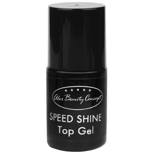 Alex Beauty Concept Топ для гель-лака Speed Shine Top Gel, 15 мл/ Верхнее покрытие для гель-лаков UV/LED