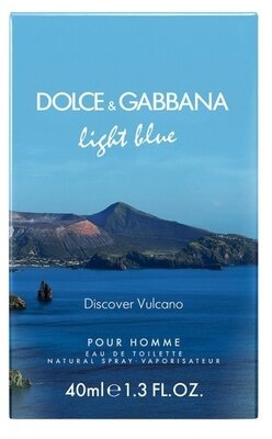 Dolce Gabbana Light Blue Discover Vulcano Pour Homme 40 ParfumExclusive