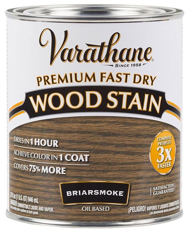 "Морилка - Масло Для Дерева Varathane Premium Fast Dry Wood Stain Шиповник 0,946 л"