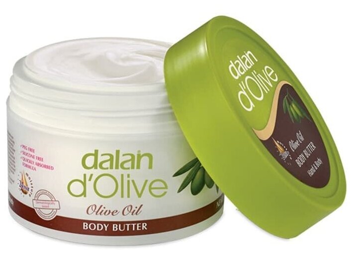 Dalan Крем-баттер для тела D'Olive Oil Olive Body Butter, 250 мл