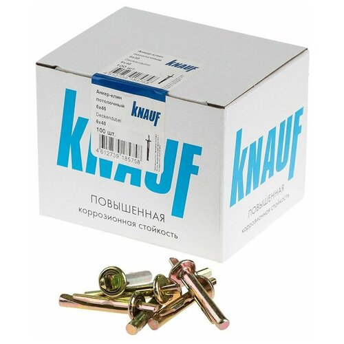 Анкер клин потолочный КНАУФ / Knauf 6х40 мм (100 шт) насадка миксера knauf кнауф для пастообразных шпаклевок
