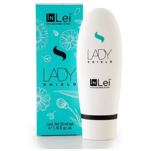 Защитный крем для кожи вокруг бровей при ламинировании и депиляции Lady Shield емкость для жидкостей solo inlei® 3шт