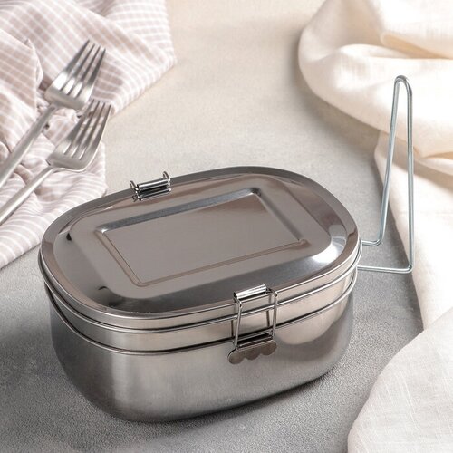 Контейнер из нержавеющей стали с держателем 1713 2 уровня 1402₽