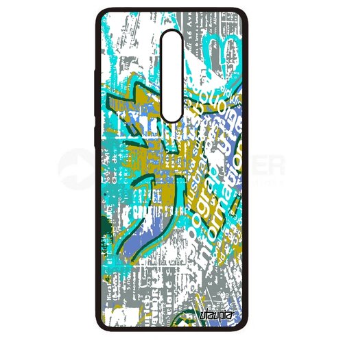 фото Чехол для мобильного xiaomi redmi k20, "стрит-арт" граффити надпись utaupia