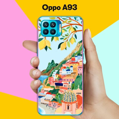 Силиконовый чехол на OPPO A93 Италия / для Оппо А93 4 Джи силиконовый чехол на oppo a93 розовые горы для оппо а93 4 джи