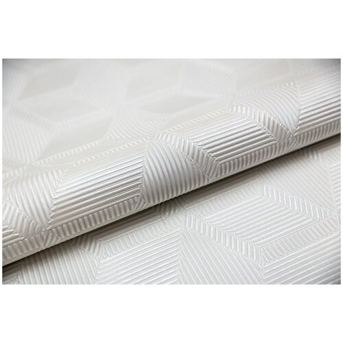 Обои винил на флизелине Kerama Marazzi Геометрия мотив белый рисунок Геометрия 3171₽