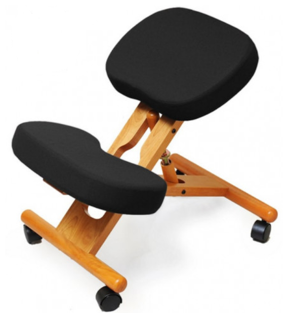 Smartstool KW02 — деревянный коленный стул чёрный
