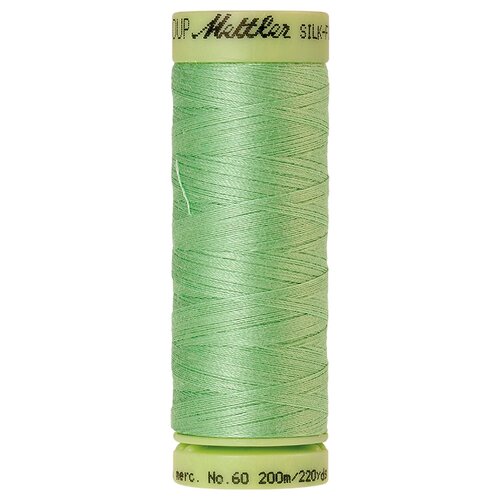 Нить для машинного квилтинга SILK-FINISH COTTON 60, 200 м 100% хлопок 0220 Meadow ( 9240-0220 )