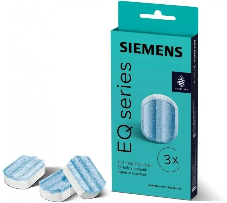 Siemens TZ80002A таблетки для удаления накипи, 3 шт.