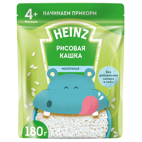 Каша Heinz молочная Я пробую рисовая, с 4 месяцев