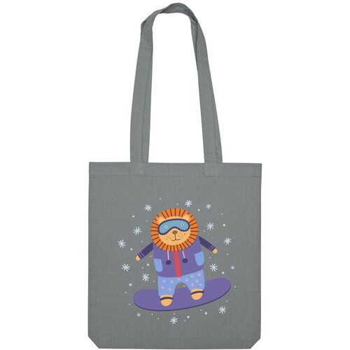 фото Сумка шоппер us basic, серый