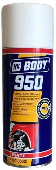 Антикоррозийное покрытие HB Body 950, 5100200000, черный, 400 мл