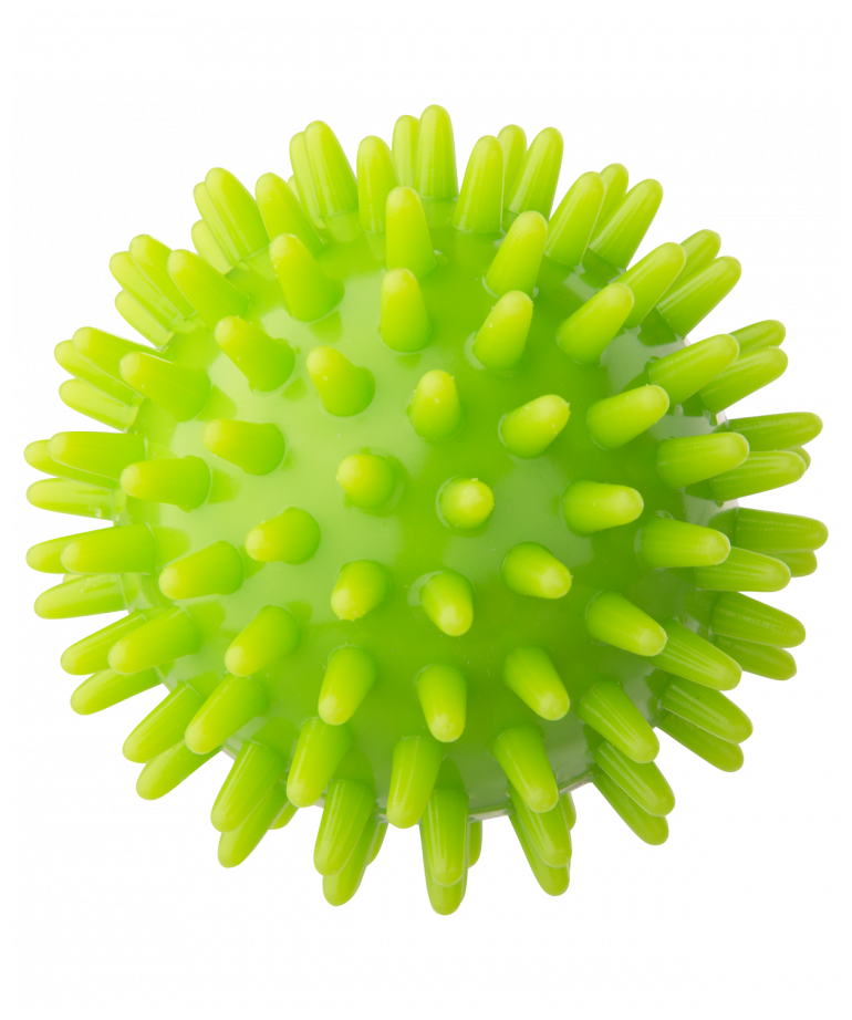 Мяч массажный GB-601 7 см, зеленый, Starfit - фотография № 1