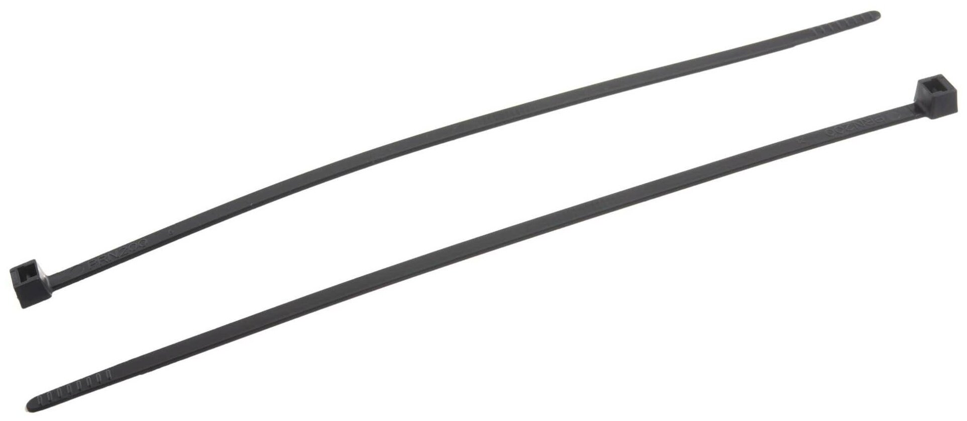 Стяжка кабельная 200х4,8мм PRNS черная атмосферостойкая Европартнер (80 шт.) - фотография № 8