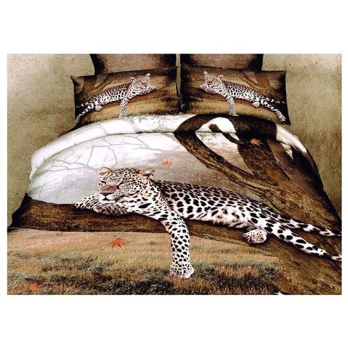 фото Постельное белье евростандарт tango ts04-975, сатин, сатин, 50 х 70 и 70 х 70 см, коричневый