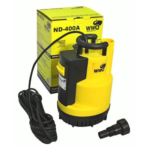 Дренажный насос WWQ ND-400A (400 Вт) черный дренажный насос wwq wwq nd 550