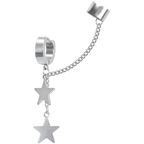 Моносерьга SILVARIE, серебристый