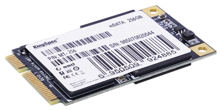 Накопитель SSD Kingspec mSATA 256Gb MT-256 MT Series mSATA