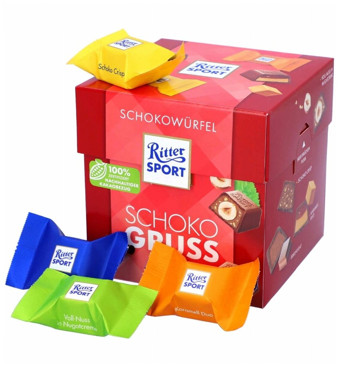 Ritter sport Gruss Шоко Бокс - фотография № 1