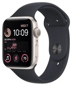 Смарт-часы APPLE Watch SE 2022 A2722 серебристый (mntc3ll/a) - фото №2