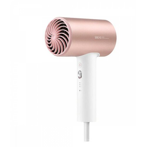 Фен для волос Soocas H5 Pink без диффузора 1 насадка 388000₽