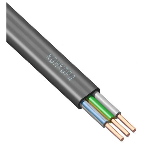 Кабель ППГ-Пнг(А)-HF 3х4 ОК (N PE) 0.66кВ (м) Конкорд 4460