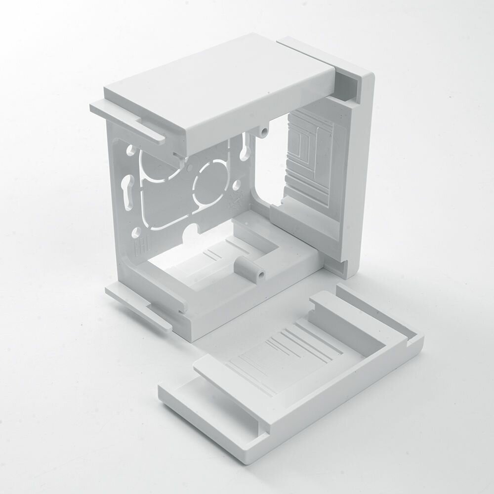 EBX20-04-1 Коробка монтажная для открытой установки 88*88*425мм белый (К-440) STEKKER 39928 (1 шт.)