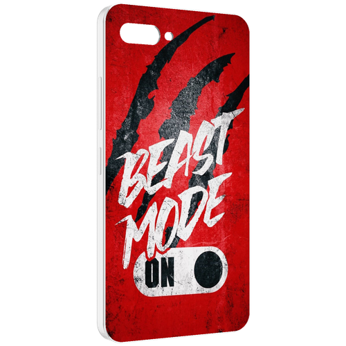 Чехол MyPads BEAST inside You для ITEL A25 / ITEL A25 Pro / ITEL A35 задняя-панель-накладка-бампер