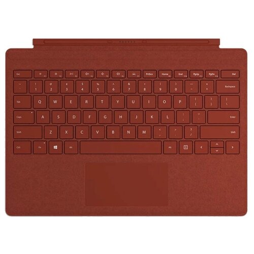 Беспроводная клавиатура Microsoft Surface Pro Signature Type Cover Poppy Red клавиатура microsoft surface go signature type cover материал alcantara ice blue rus