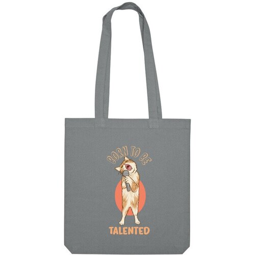 фото Сумка шоппер us basic, серый