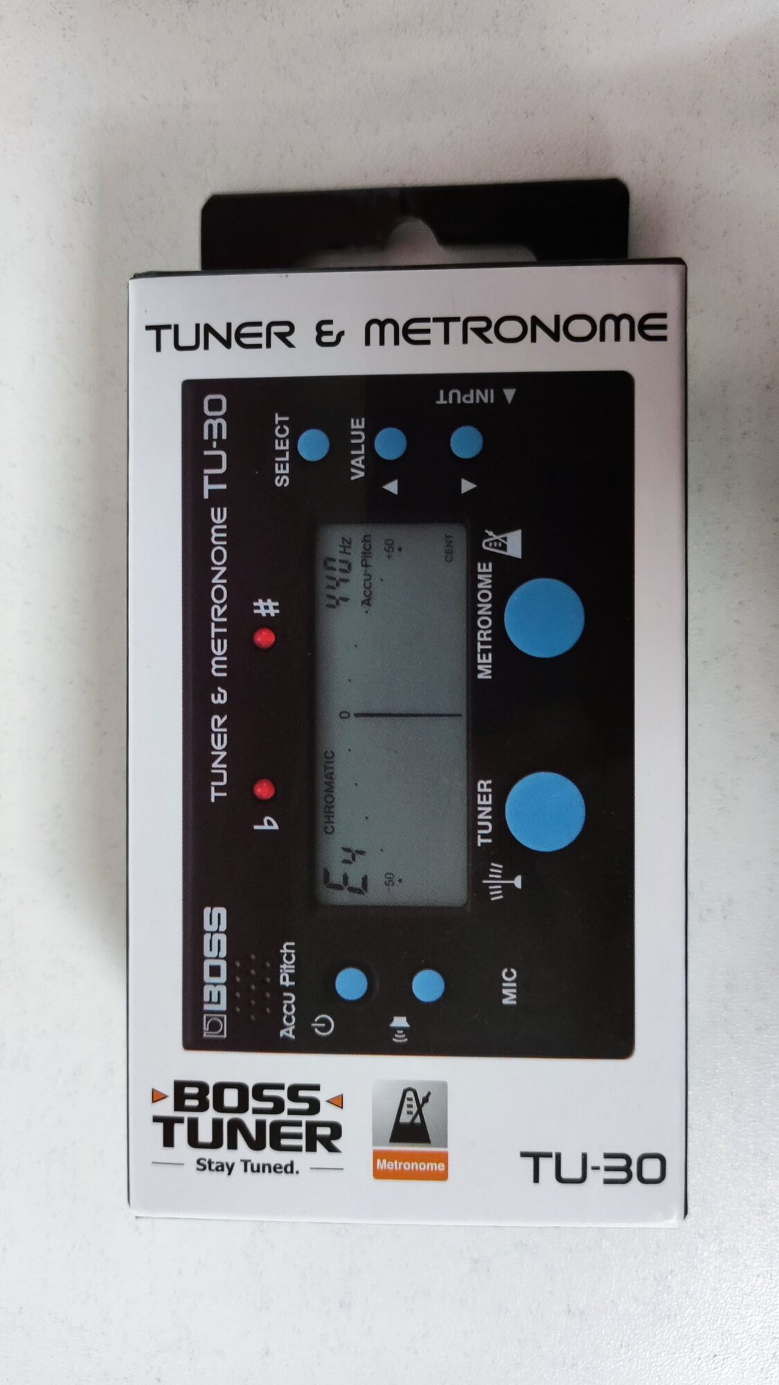 Тюнер и метроном Boss TU-30