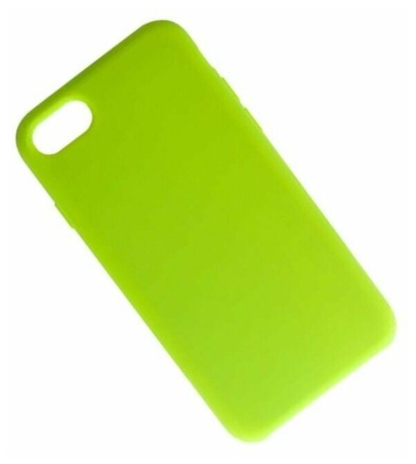 фото Чехол для iPhone 7, iPhone 8, iPhone SE 2020 PromiseMobile силиконовый Soft Touch <синий>