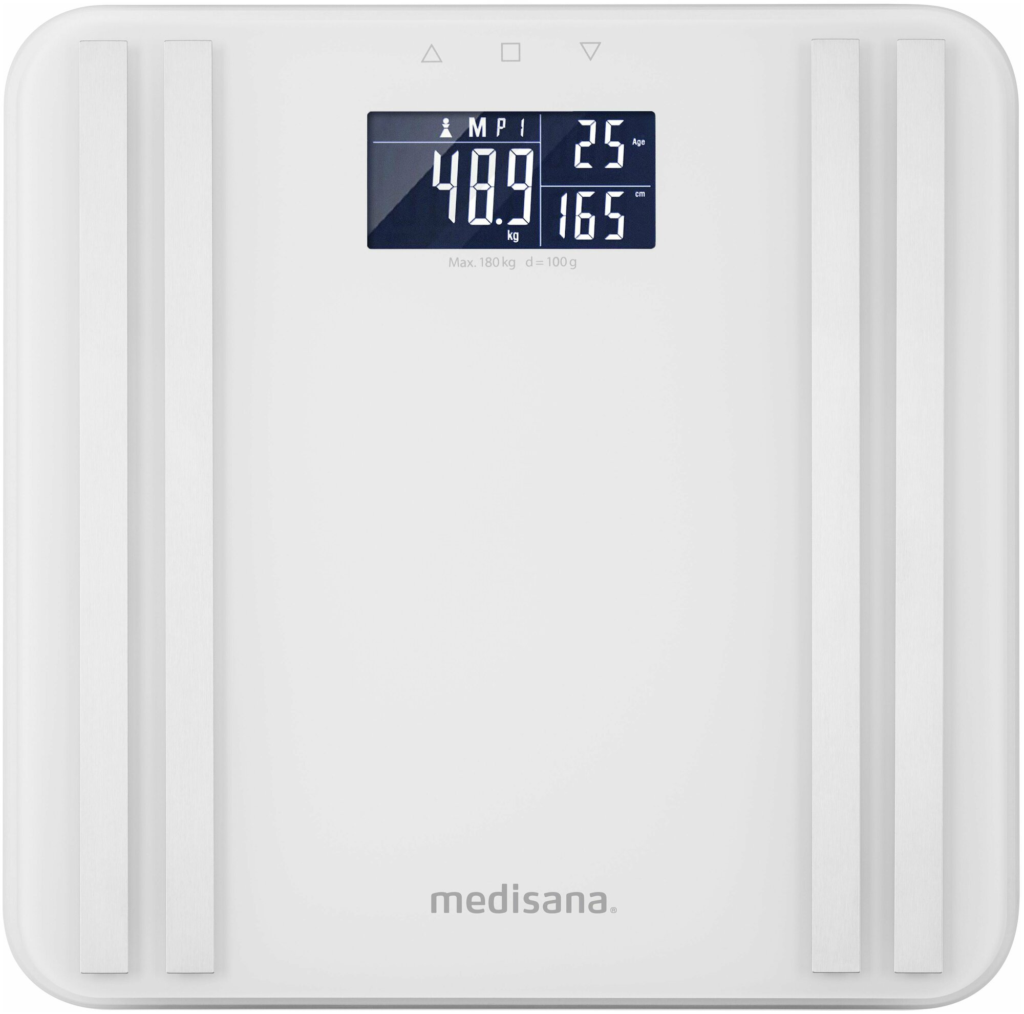 Напольные весы Medisana BS 465, до 180кг, цвет: белый [40483] - фото №1