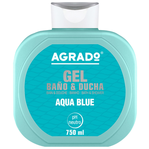 Гель для душа Agrado Aqua Blue, 750 мл, 858 г