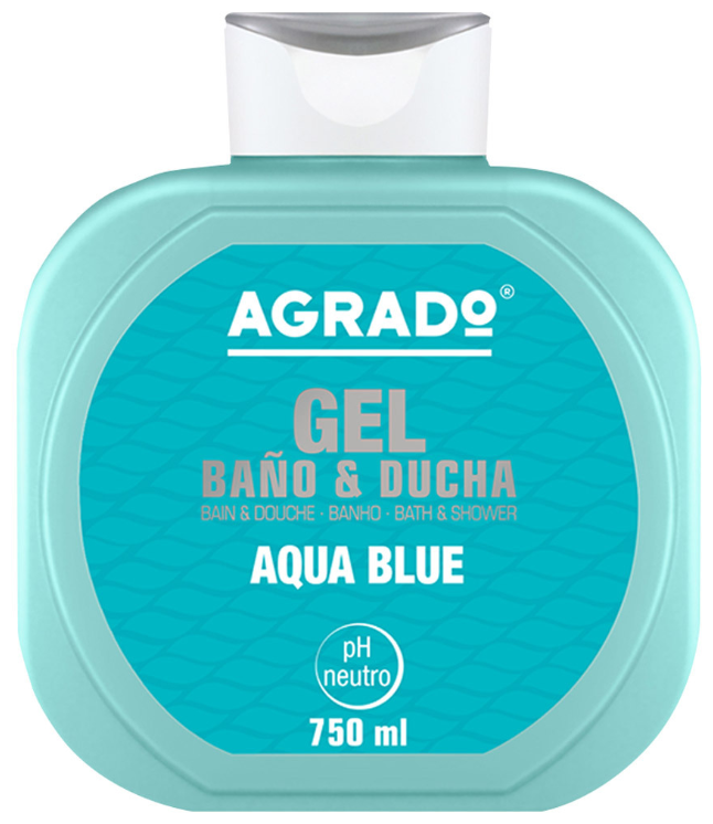 AGRADO Гель для душа aqua blue 750мл