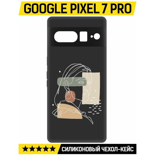 Чехол-накладка Krutoff Soft Case Уверенность для GOOGLE Pixel 7 Pro черный чехол накладка krutoff soft case барбиленд для google pixel 7 pro черный