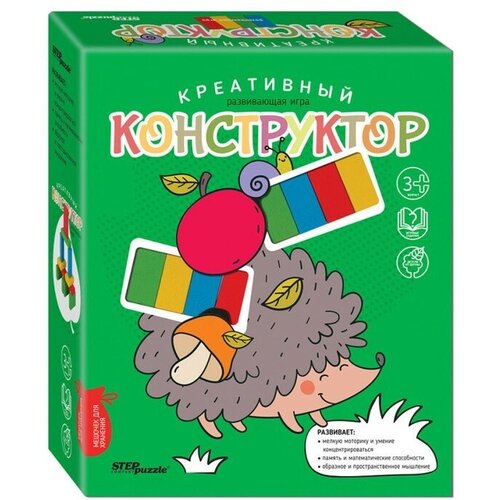 Степ Пазл Развивающая игра из дерева «Креативный конструктор»